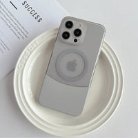 Candy-colored Semi-transparent Magnetic Detachable Creative Modular Phone case PC Hard Shell for IPhone13 14 15 16 17 Pro Max