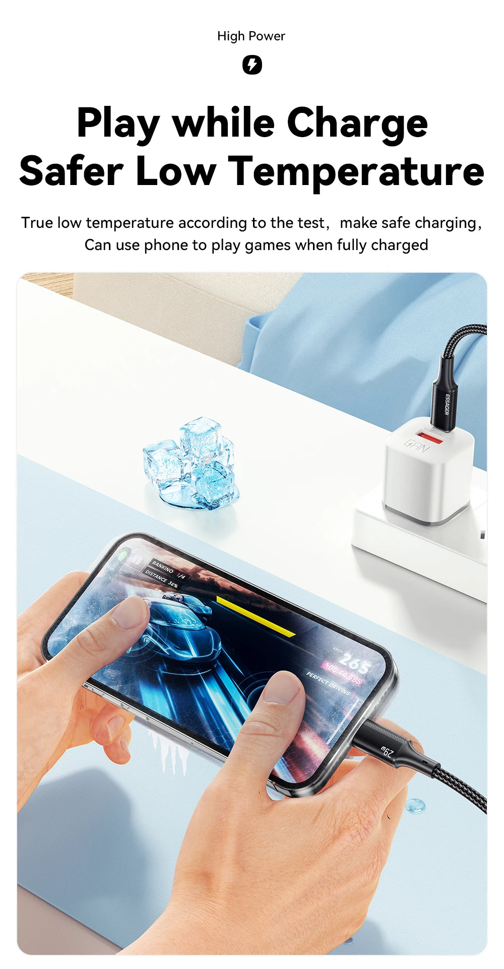 Essager USB C Cable For IPhone 14 13 12 11 pro Max 8 Plus 20W Fast Charging Cable Type C To Lighting Date Wire For iPad Macbook